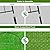Decorative Garden Fence 25 Panels Animal Barrier Fence 27ft (L) x 22in (H) Rustproof Metal Wire Section Edging with Plastic Stakes Dog Fence Outdoor for Yard Yard Landscape Patio