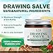 Drawing Salve,for Ingrown Hair, Boil and Cyst, Maximum Strength Fast Acting for Splinters Remover, Bug and Spider Bites, Bee Stings,