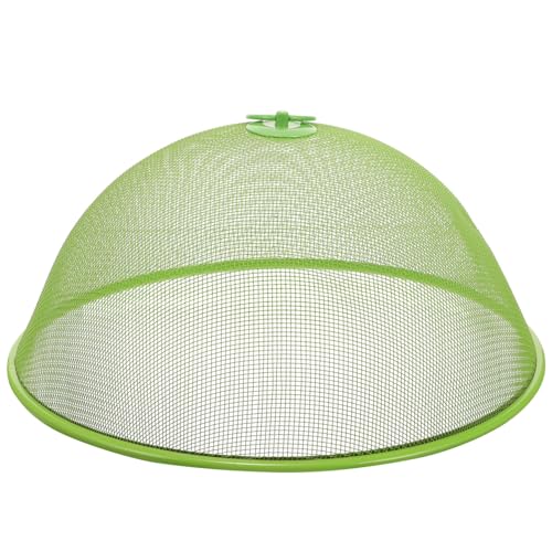 Ciieeo 1 Pc Cubierta de Plato Redondo Mesa de Comedor Redonda Cubierta de cúpula de Comida Accesorios cocinita campingas Cubierta Protectora de Alimentos Conveniente Tapa para Platos