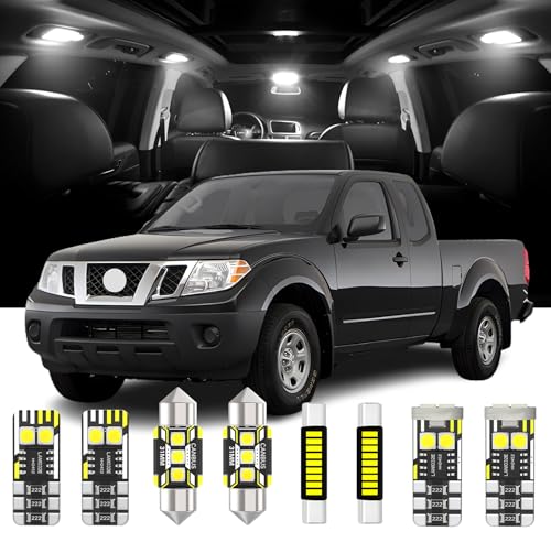 Kit 8 luces LED interiores Nissan Frontier D40 2005-2022 miniatura 1