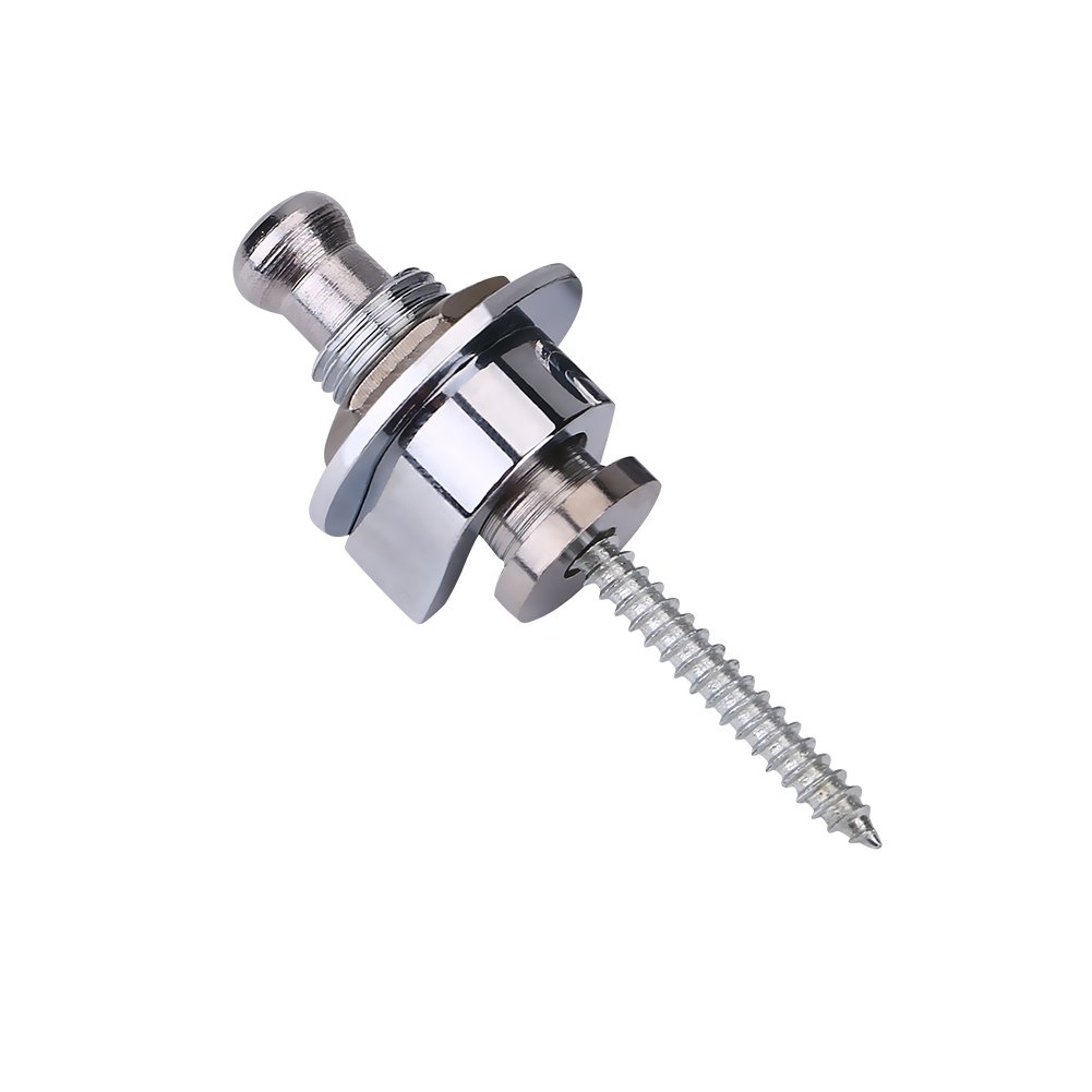Pulsanti Per Cinturino Chitarra 2 Pezzi - Sistema Antiscivolo Per Chitarre Elettriche, Acustiche E Bassi - Foto 3
