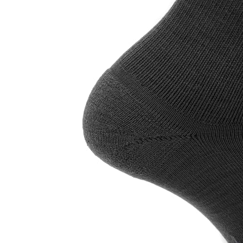 Image of GRIP6 Wool Micro-Crew Socks: Lightweight Wool Socks for Hiking, All Day Comfort - Wicking Crew Socks for Men and Women