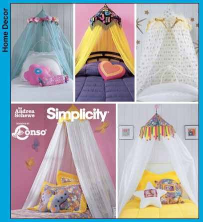 SimplicitySewing Pattern 5126 Simply Teen Easy Canopies