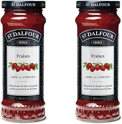 Kit 2 Geleia Importada St Dalfour Morango 284 Gramas