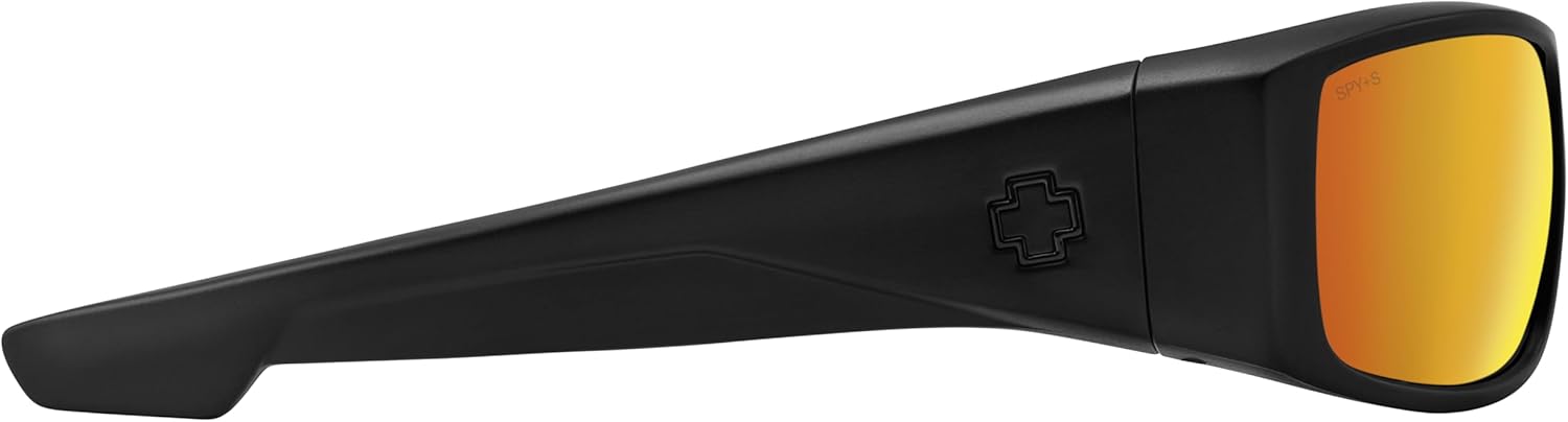 Logan ANSI RX Matte Black - Happy Boost Polar Orange Mirror - Image 3