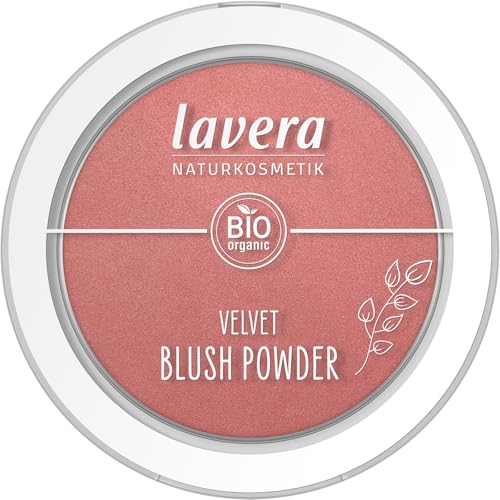 lavera Velvet Blush Powder -Pink Orchid 02- pink - Bio-Mandelöl & Vitamin E - schimmernd - Samtige Textur (1 x 5g)