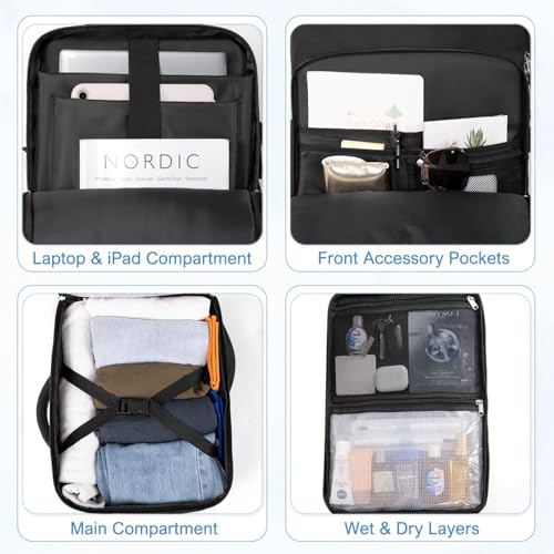 Sinaliy Travel Backpack for Men Women の商品画像 6