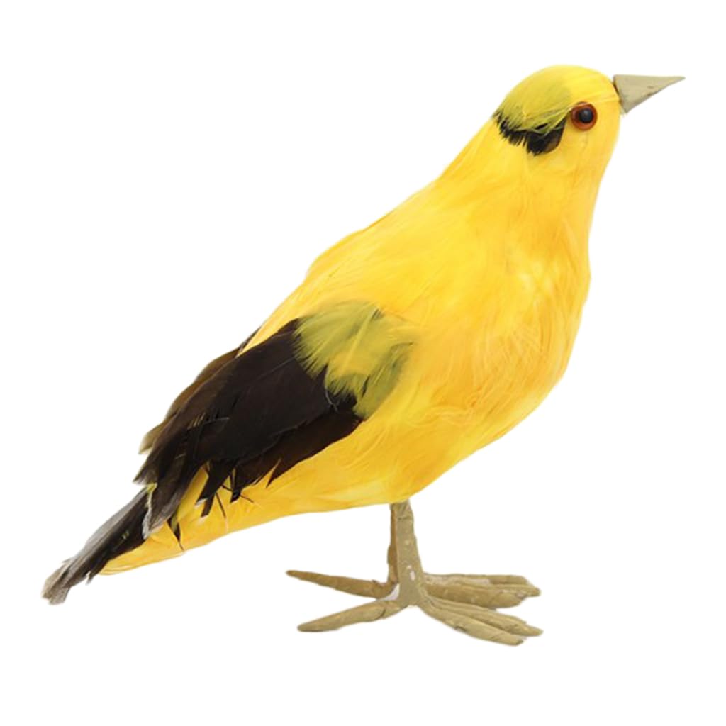 KTUXZCI Delightful Oriole Birds Figurine Vividly Colored Artificial Birds Model Excellent Home Garden Accent And Educational Toy Oriole Ornament Christmas Toy