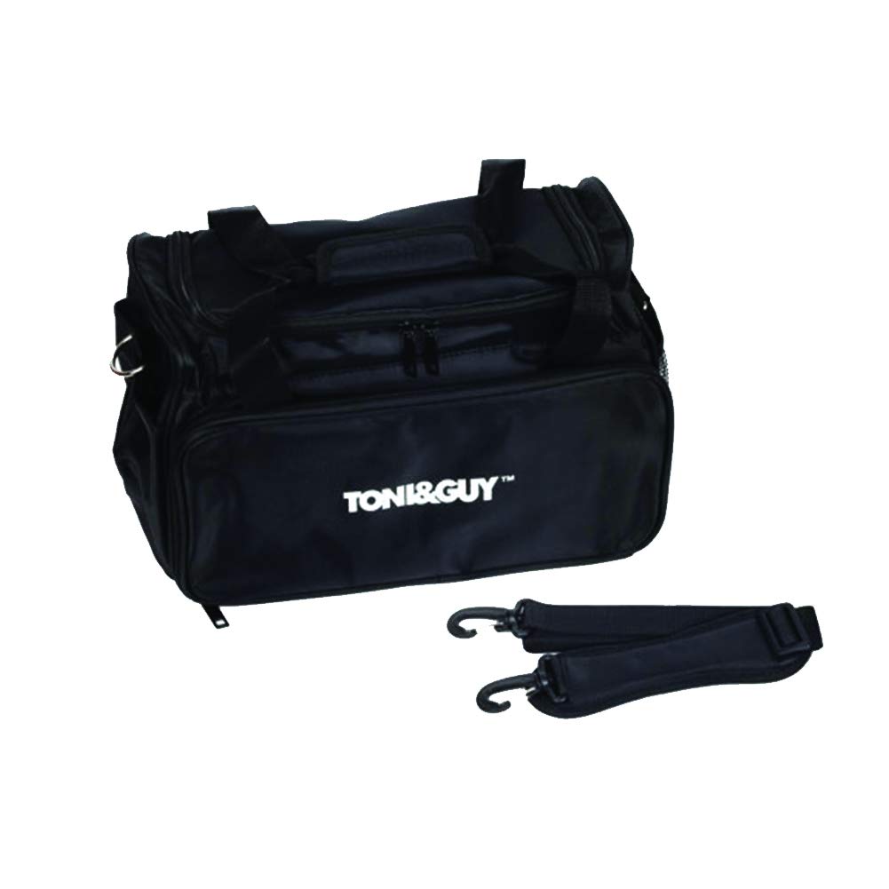 TONI&GUYHairdressing Tools Storage Carrying Case Organizer 12.5" x 6.7" x 3.1" For Hairdresser Hair Designer Travel Organizer Session Bag Large Mobile Hair Salon Kit Holder