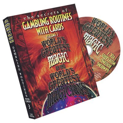 Gambling Routines With Cards Vol 3 DVD magie manipulation triche poker close up