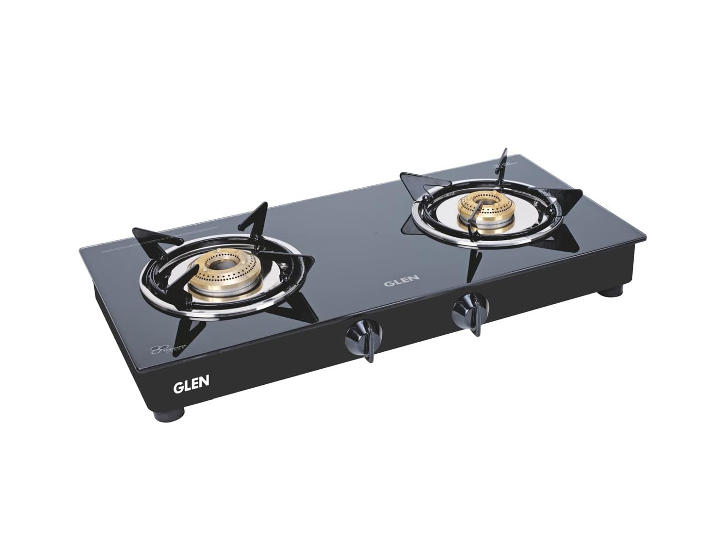 2 Burner ISI LPG Gas Stove 1020 GT Junior Brass Burners