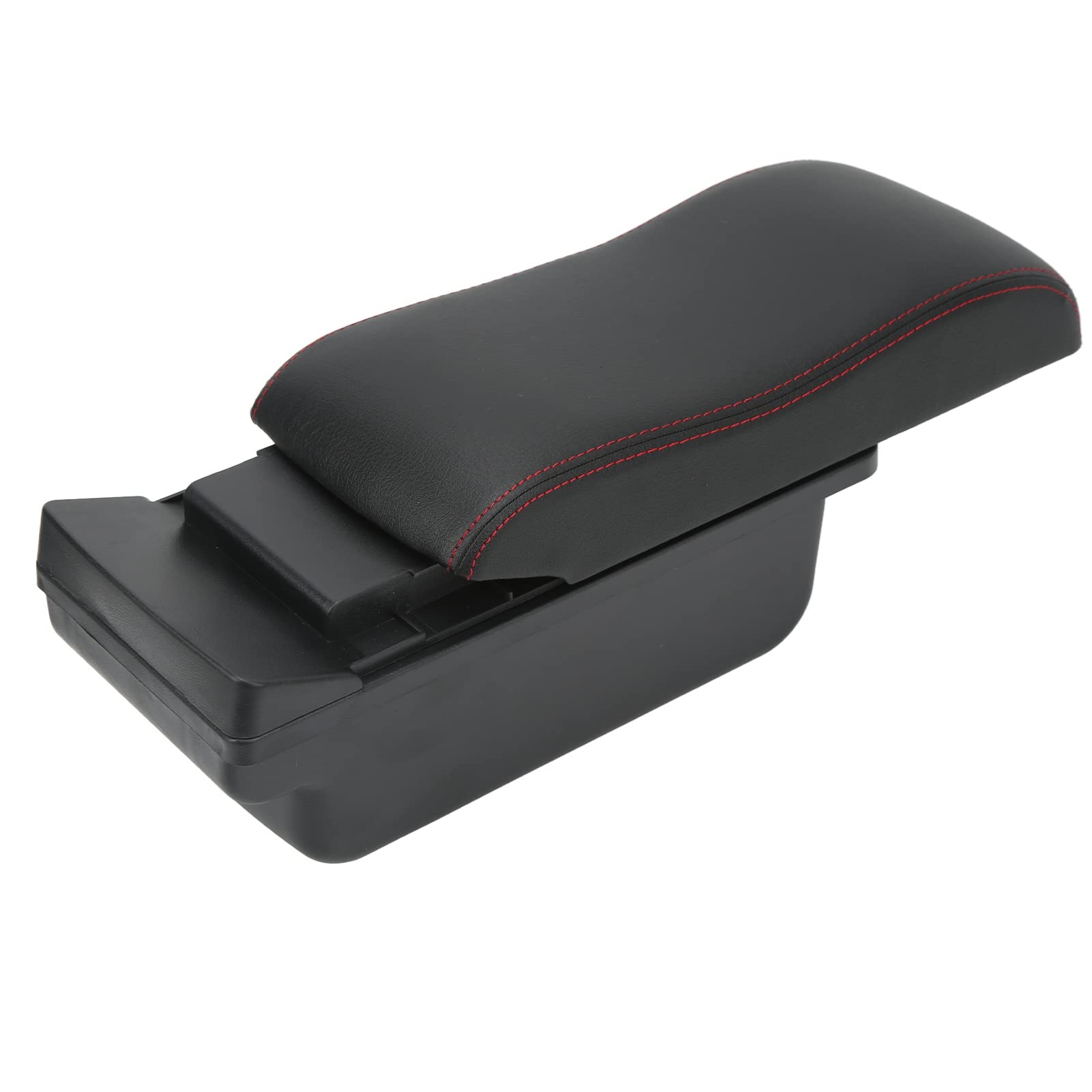 Pssopp Organizer per Console Centrale Auto, Scatola Bracciolo in ABS con Interruttore Magnetico, Grande capacità di Stoccaggio e Supporto per Il Braccio, Tocco Morbido per Conducenti Swift 2005 2021