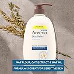 Aveeno Skin Relief Body Wash, Fragrance-Free with Triple Oat Formula, Gentle Daily Cleanser for Sensitive Skin Leaves Itchy, Dry Skin Feeling Soothed & Moisturized, Soap-Free, 33 fl. oz - Image 2
