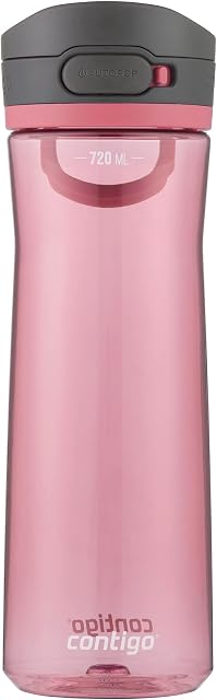 Contigo Jackson drinks bottle, large BPA-free water bottle, 100 % leakproof and dishwasher safe, outdoor sports bottle, for cycling, jogging, hiking, work and school, 720 ml