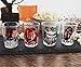 Child's Play Chucky 2-Ounce Mini Whiskey Shot Glasses, Set of 4 | Home Bar Drinkware