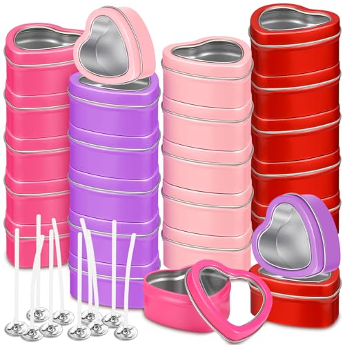 Moules de bougies en cœur pour décorer vos tables de mariage et soirées amoureuses