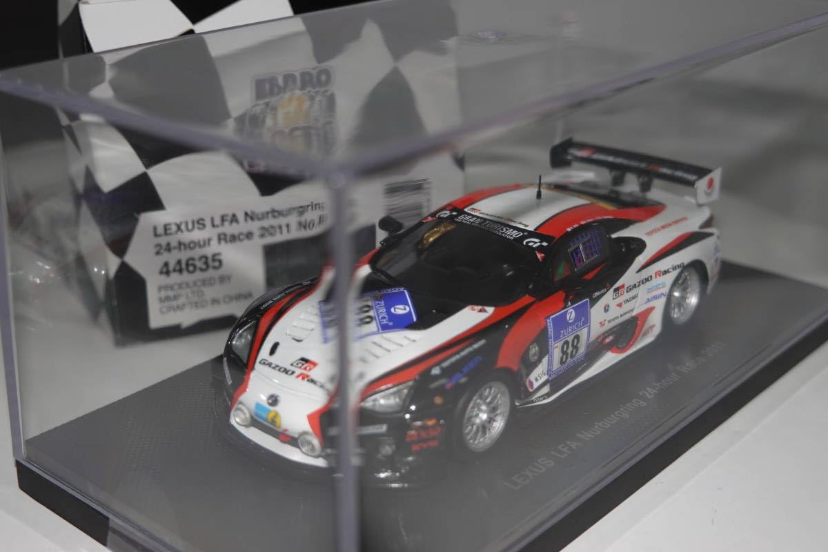 2台セット エブロ 1/43 LEXUS LF-A ニュル24時間 2010 2台セット エブロ 1/43 LEXUS LF-A ニュル24時間 2010 - メルカリ