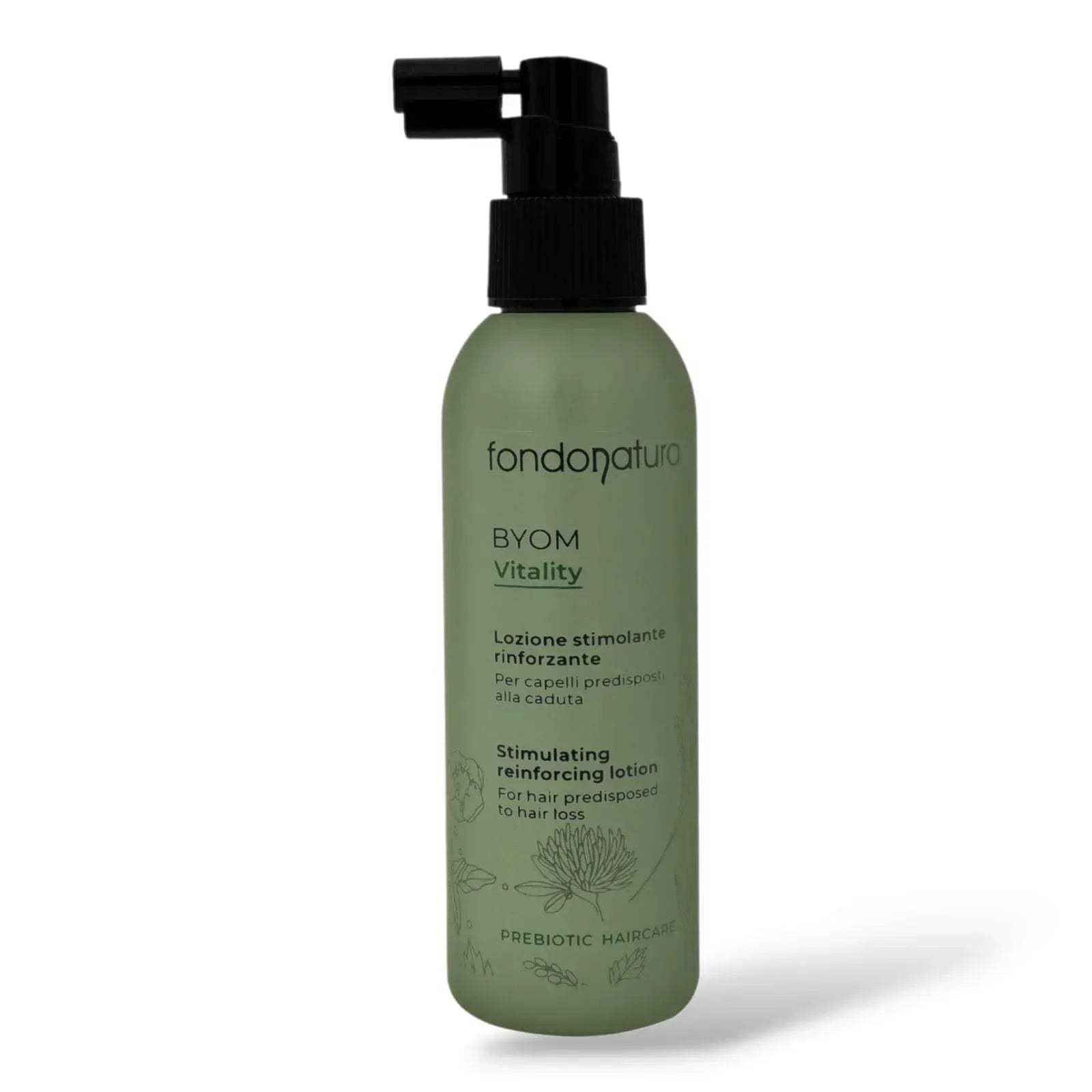 Fondonatura BYOM Vitality Lozione Stimolante, Trattamento Anticaduta, 125 ml