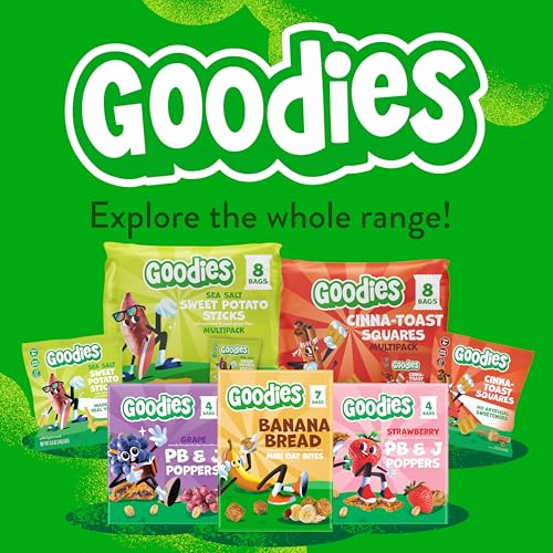Goodies Strawberry PB&J Poppers, Soft Baked Kids Snack Bars, 24 Bars - image 8