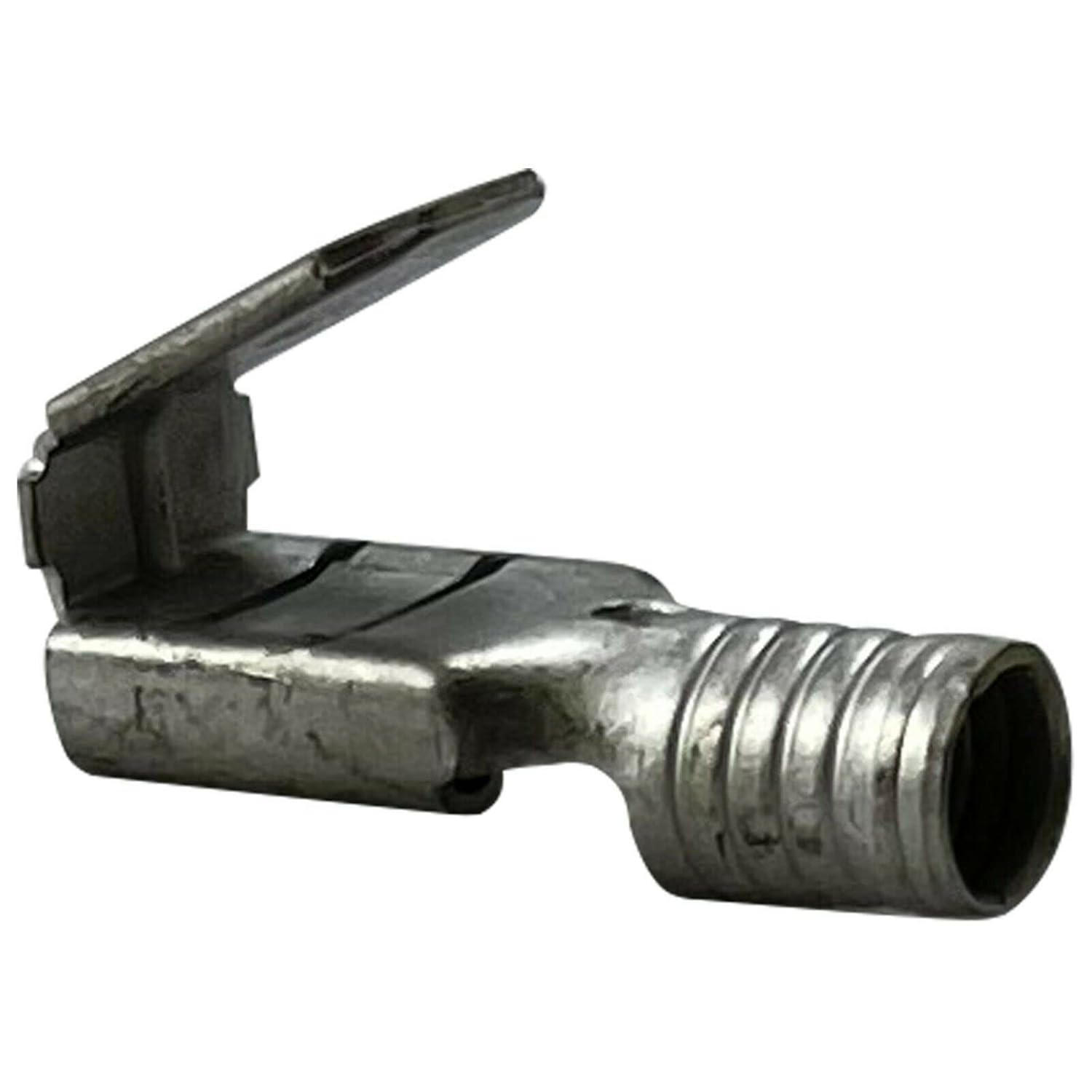 Sherco-Auto 100 Pcs Non-Insulated 12-10 Gauge Piggy Back Quick Disconnect Connector - .250 1/4" Blade Wire Terminal - V-Grooves Serrations for Strong Crimps & Corrosion Resistance - Made in USA