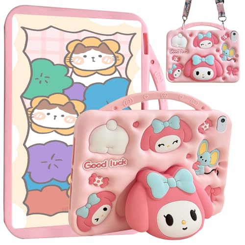 La Mejor Selección de Fundas para Niño comprados en linea. 43 A-BEAUTY Funda Niños Compatible con iPad 9.7 Pulgadas (6ª/5ª Generación 2018/2017) / iPad Pro 9.7/Air 2/Air, con Asa Soporte, Correa para el Hombro