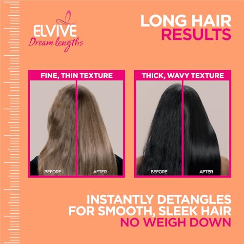 L’Oréal Paris 071249629024 L'Oreal Paris Elvive Dream Lengths Heat Slayer Pre-Iron Spray Leave-In thumb #4