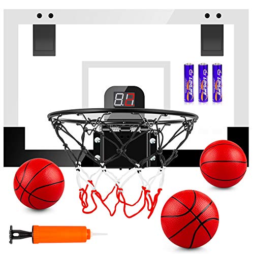 TREYWELL Indoor Basketball Hoop Boys Gifts for Teens and Adults Door...