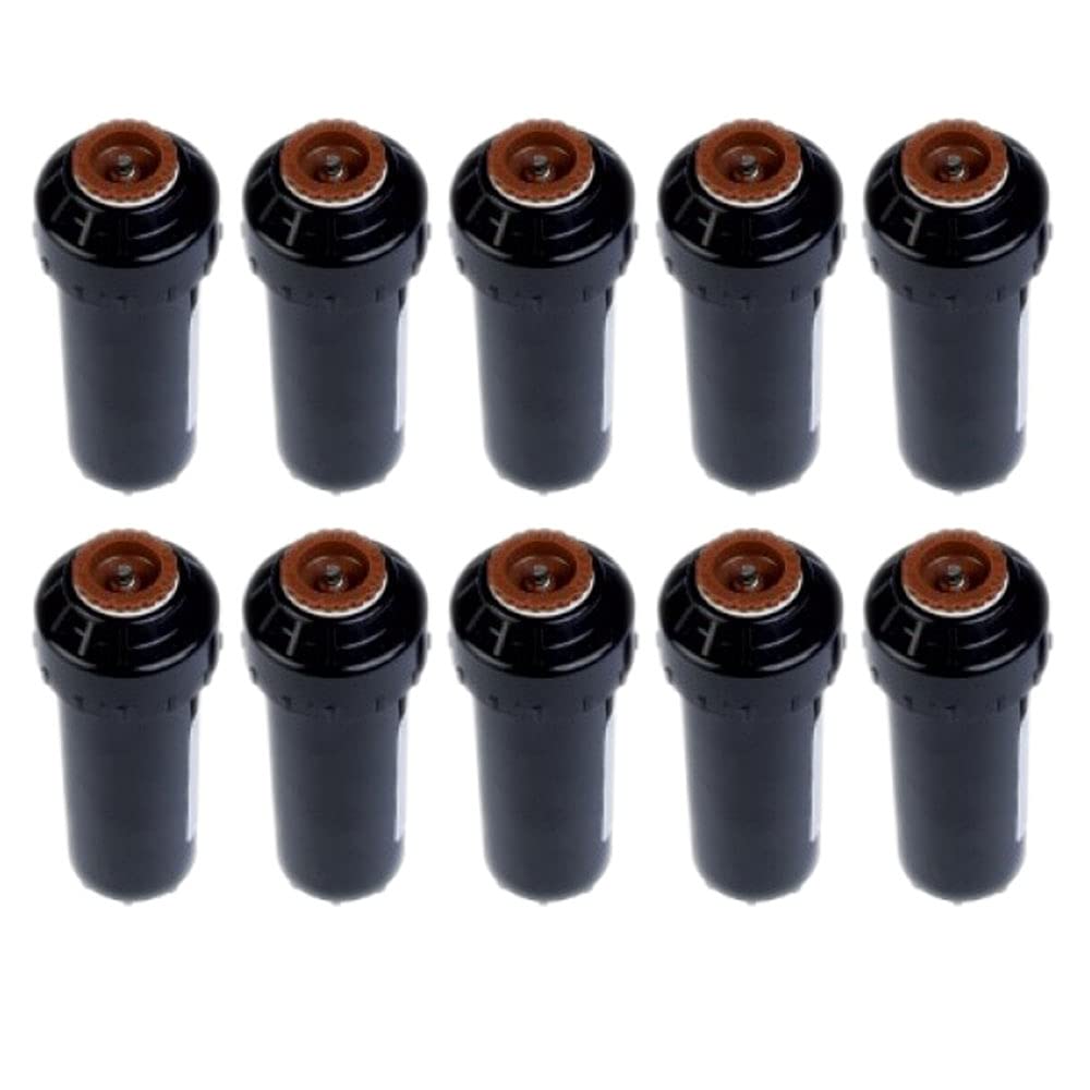 [Pack 10] Diffusore pop-up LPS 212 Toro + ugello TVAN 360° | 3,1/4,3 Metri | Irrigatore irrigazione 1,4/4,8 Bar | Irrigatore regolabile pop-up da 50 mm