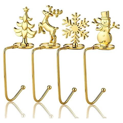 Hileyu Christmas Stocking Holders Set of 4 Cover