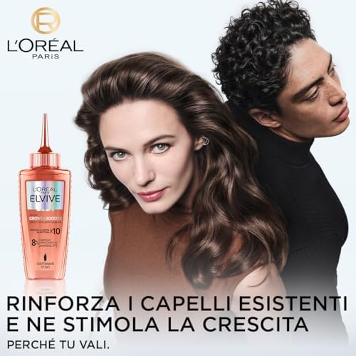  L'Oréal Paris Elvive Anti-Shedding Skin Serum per Capelli Frangibili Fortifica i Capelli Esistenti e Stimola il Crescer