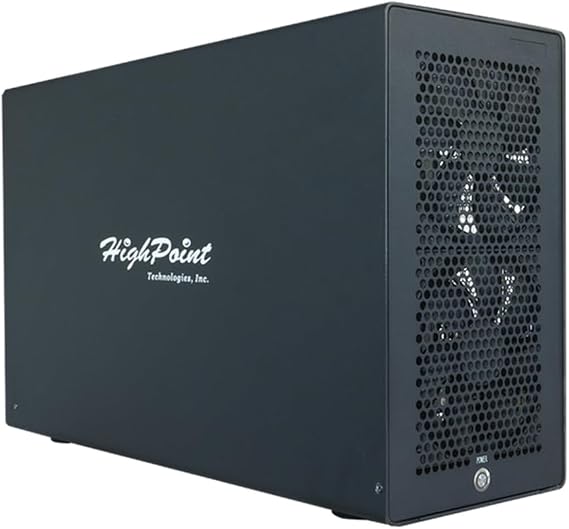 RocketStor 8531AW PCIe 4.0 x16 eGPU Expansion Chassis