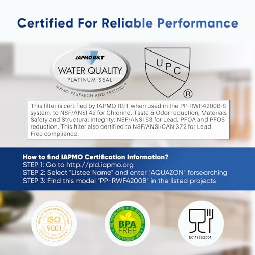 PUREPLUS DA97-17376B NSF 53&42 Certified Water Filter Replacement for Samsung HAF-QIN, HAF-QIN/EXP, DA97-08006C, RF23M8070SG, RF23M8070SR, RF23M8090SG, RF23M8090SR, RF23M8570SR Refrigerator, 3Pack - Thumbnail 2