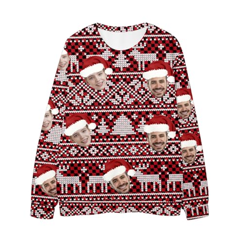 Sweat-shirt sans capuche homme pull-over personnalisable à thème coupe ample - 3