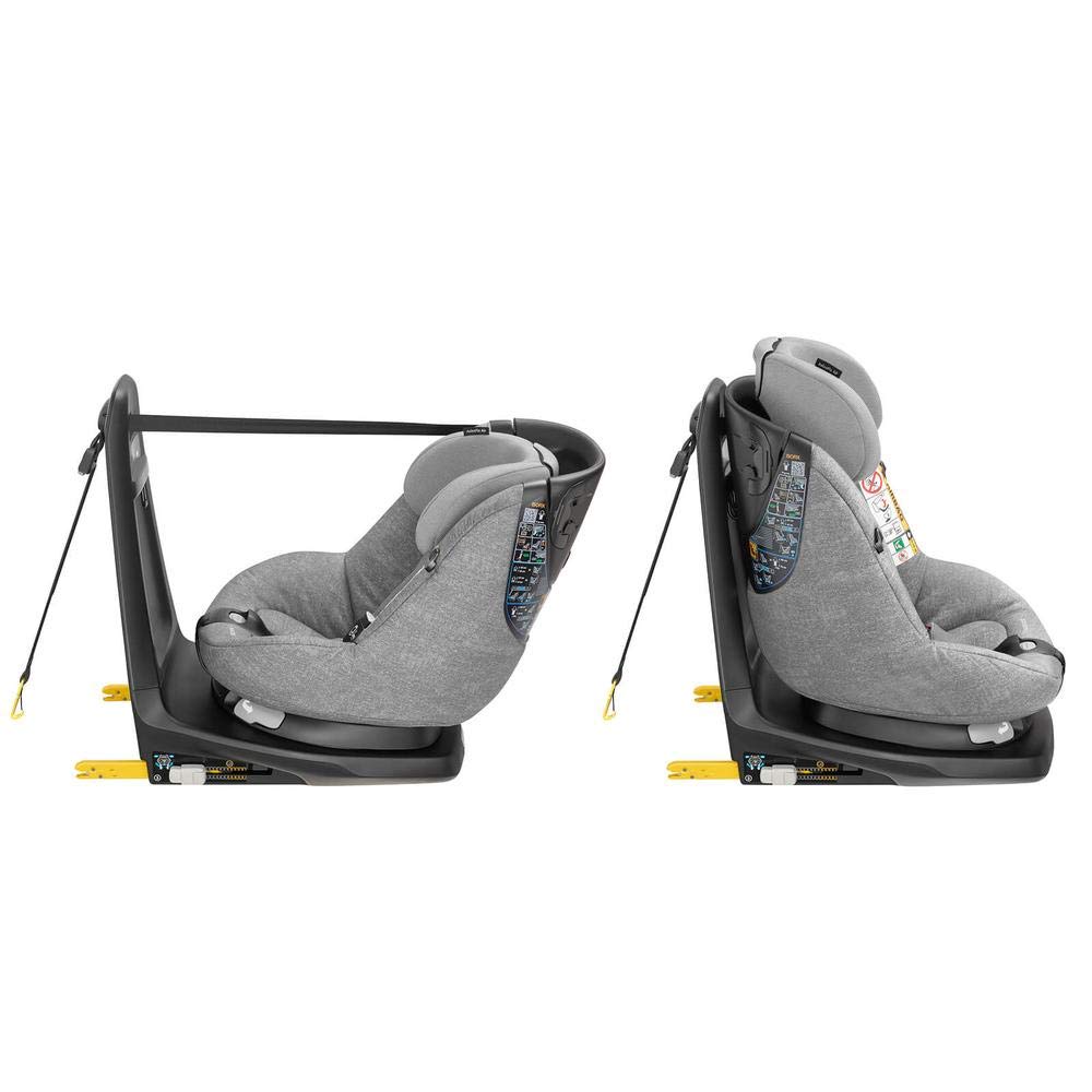 Maxi-Cosi AXISSFIX AIR 'Nomad Grey' - Silla de auto giratoria i-Size desde los 61 hasta los 105 cm, grupo 1, unisex, color nomad grey
