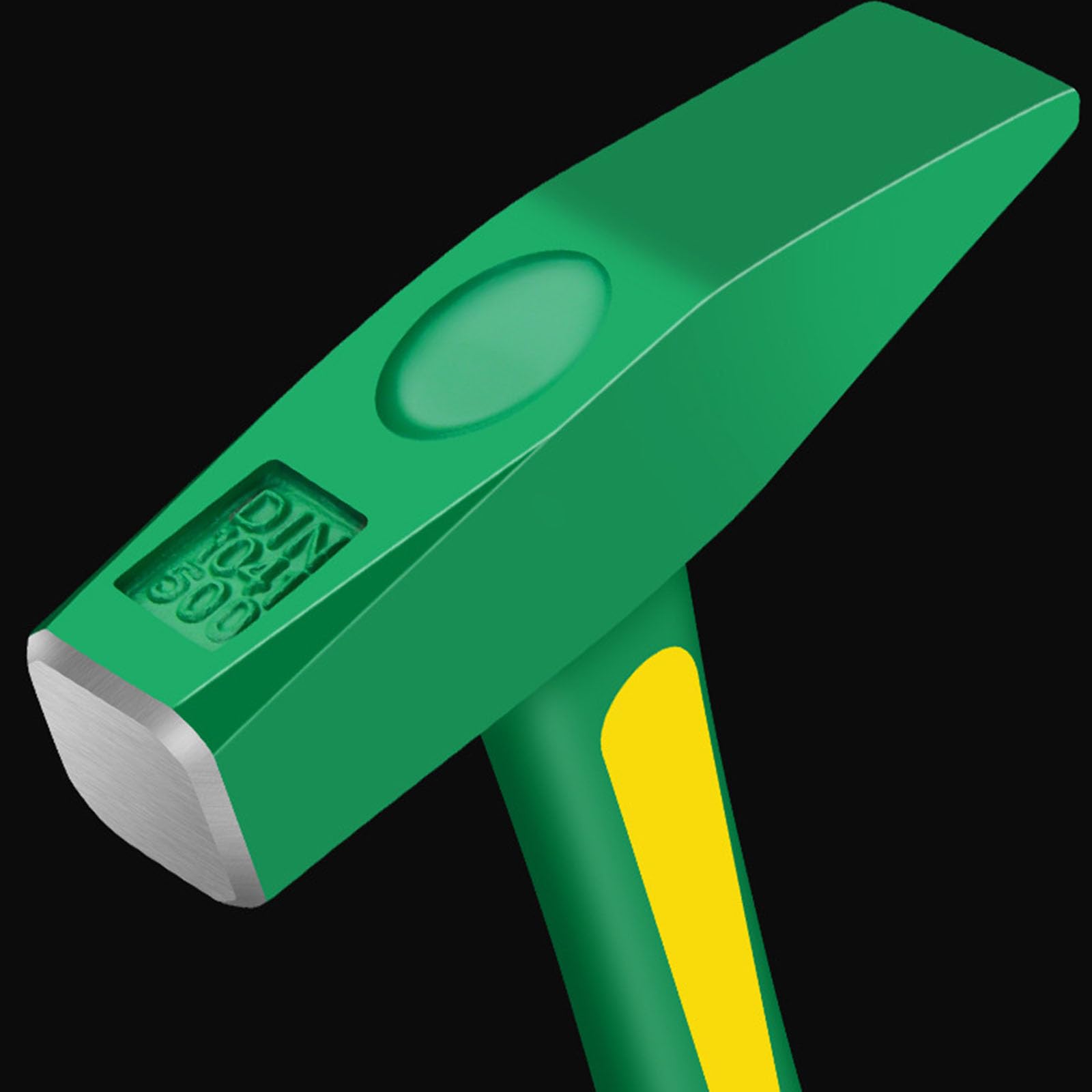 ordinarYone Martillo profesional de acero al carbono con mango ergonómico de goma, herramienta manual para electricista para aplicaciones industriales Multitoo