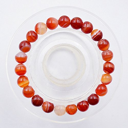 AD Beads Natural Gemstone Round Beads Stretch Bracelet Healing Reiki 8mm2