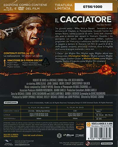 Il Cacciatore Oscar Cult Combo (Br+Dv) Ltd Ocard...