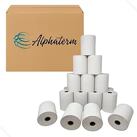 Bobina Térmica para Cupom Fiscal PDV ECF, 80x30mm, Branco, Caixa com 20 Unidades