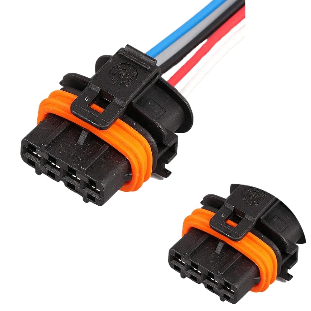 4 Way Ignition Connector Wire Harness 5pcs 1928404745 Pa66 Compatible with S60 S70 S80 XC90