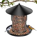 Bird Feeder for Outdoor Hanging, No Mess No Spill and Squirrel Proof Feeder