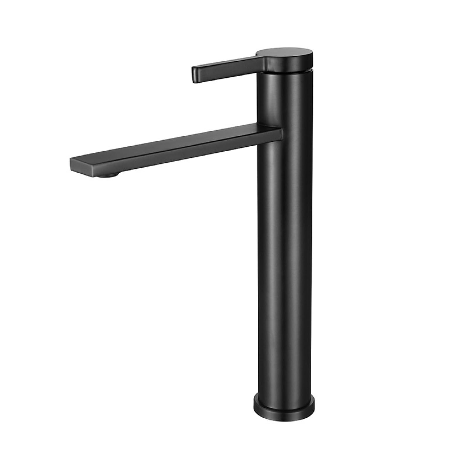 Fanjubei Pvd Gun Ash Is High 304 Stainless Steel Hot And Cold Simple Faucet, High Shot Ash
