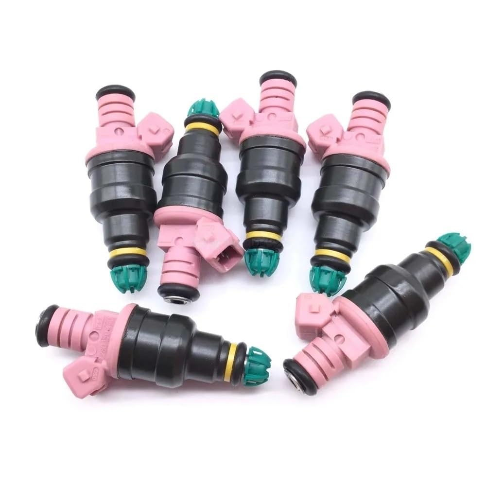 Fyuvdtuv One Color 6Pcs Fuel Injector Nozzle Compatible For Bmw E36 328I M3 E39 Z3 M52 B28 13641703819/0280150440