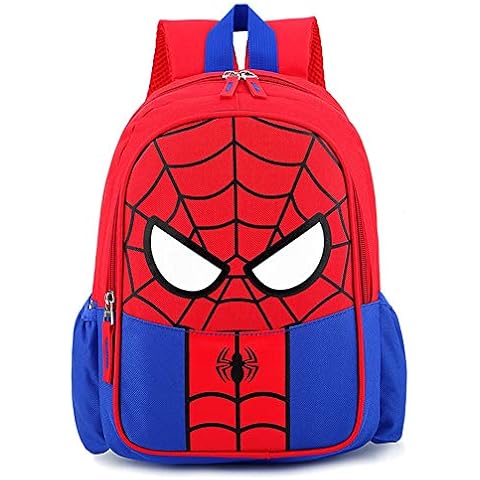 Teogneot Spiderman Backpack Student School Bag Durable School Bag for Boys Girls Cover