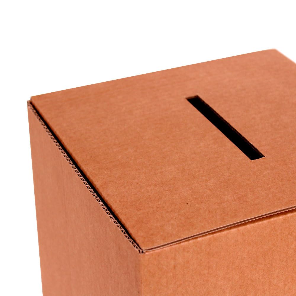 Only Boxes, Kartonowa Urna do głosowania lub wydarzeń, Pudełko kartonowe na sugestie lub skrzynkę pocztową, Wymiary 35x35x35