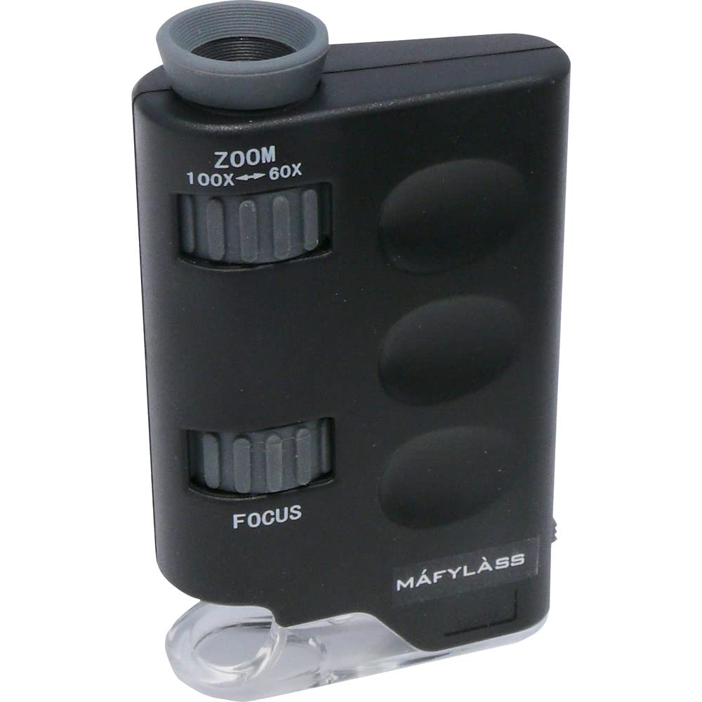 Kontec LP-48G Portable Microscope for Investigation, 60 - 100x with Light