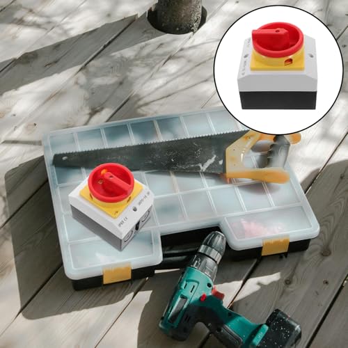 Interruptor de carga aislante exterior con caja sellada impermeable para motor 7