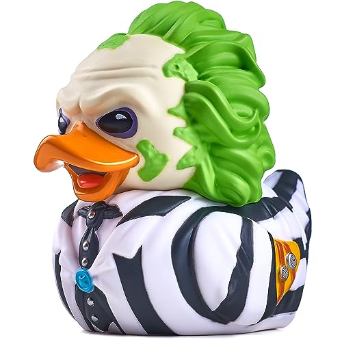 TUBBZ Boxed Edition: Horror - Beetlejuice Cosplaying Rubber Duck Vinyl Figure, Beetlejuice (Boxed)