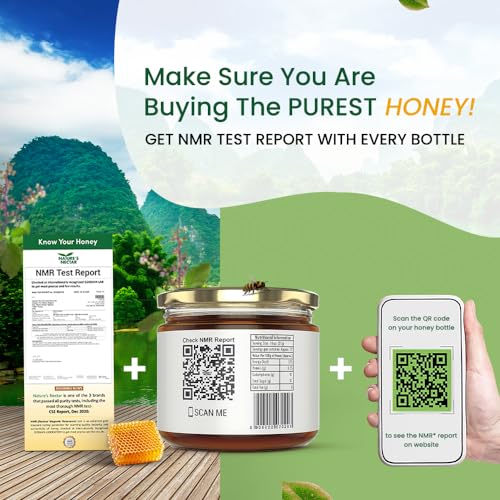 Image of Nature's Nectar Select Tulsi Honey Bottle, 400 g