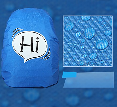 Copri Zaino Impermeabile VERWIN Per Escursionismo - Taglia 30-45L, Anti-pioggia E Polvere - Foto 9