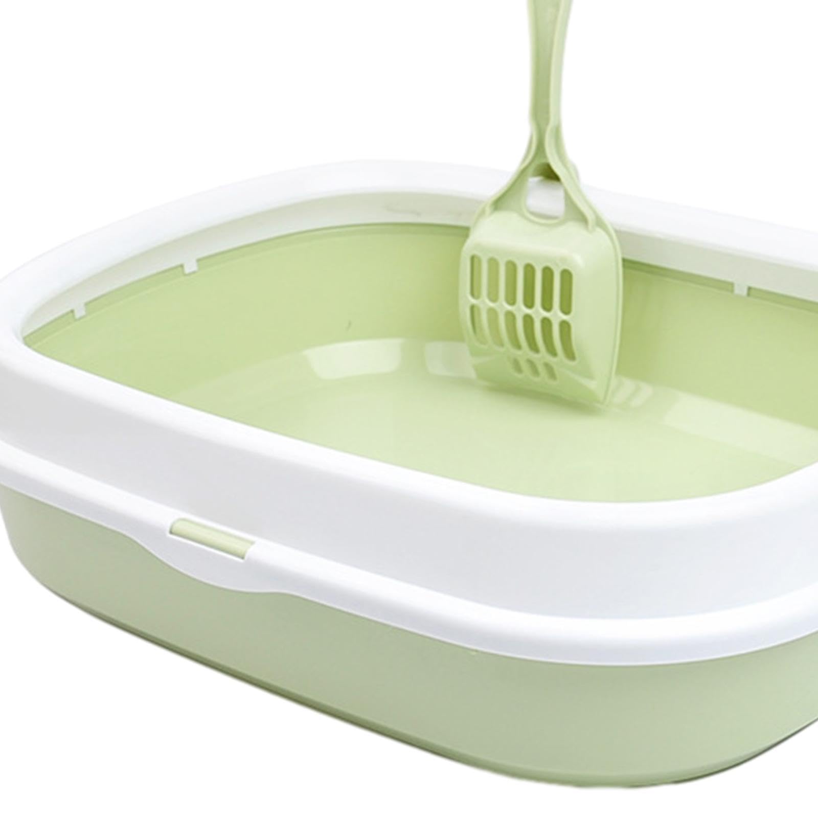 Lettaia, Lettiera for Gatti Toilette for Contenitore for lettiera for(Fruit Green)